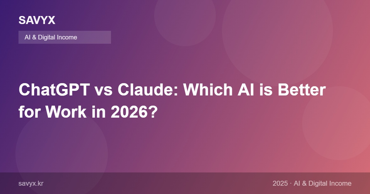 ChatGPT vs Claude: Which AI is Better for Work in 2026?