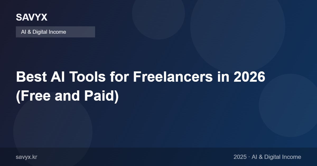 Best AI Tools for Freelancers in 2026 (Free and Paid)
