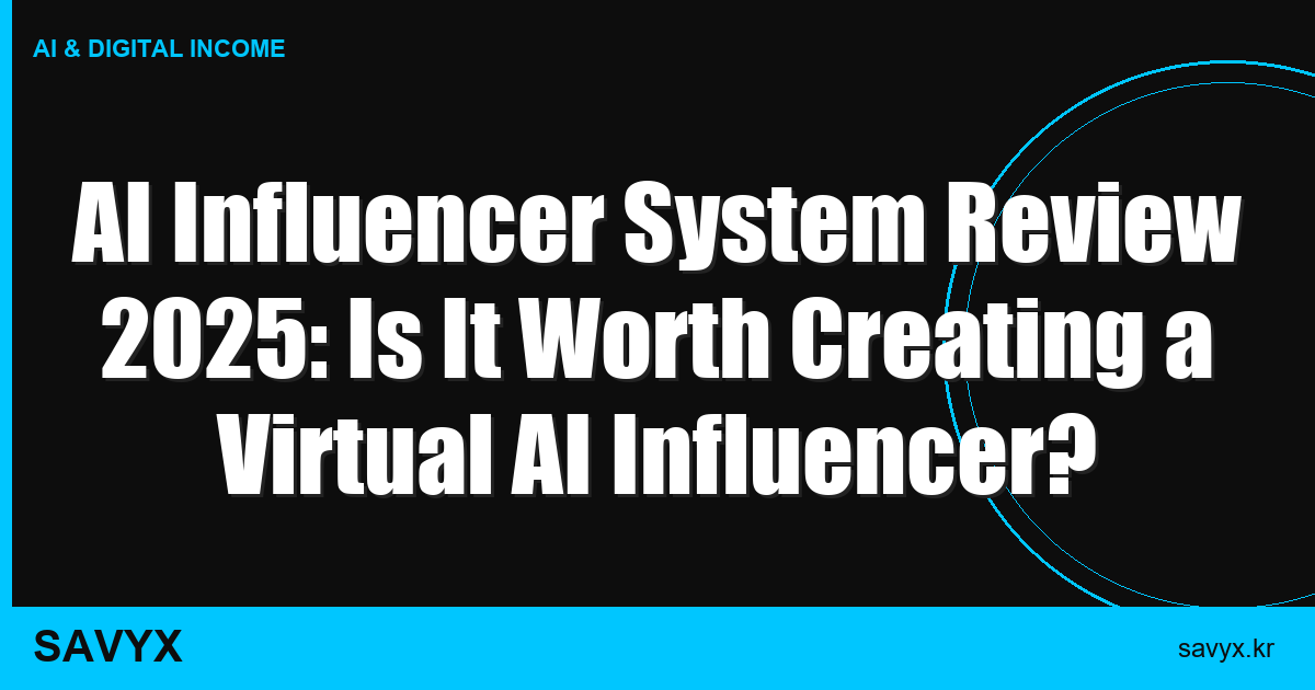 AI Influencer System Review 2025: Is It Worth Creating a Virtual AI Influencer?