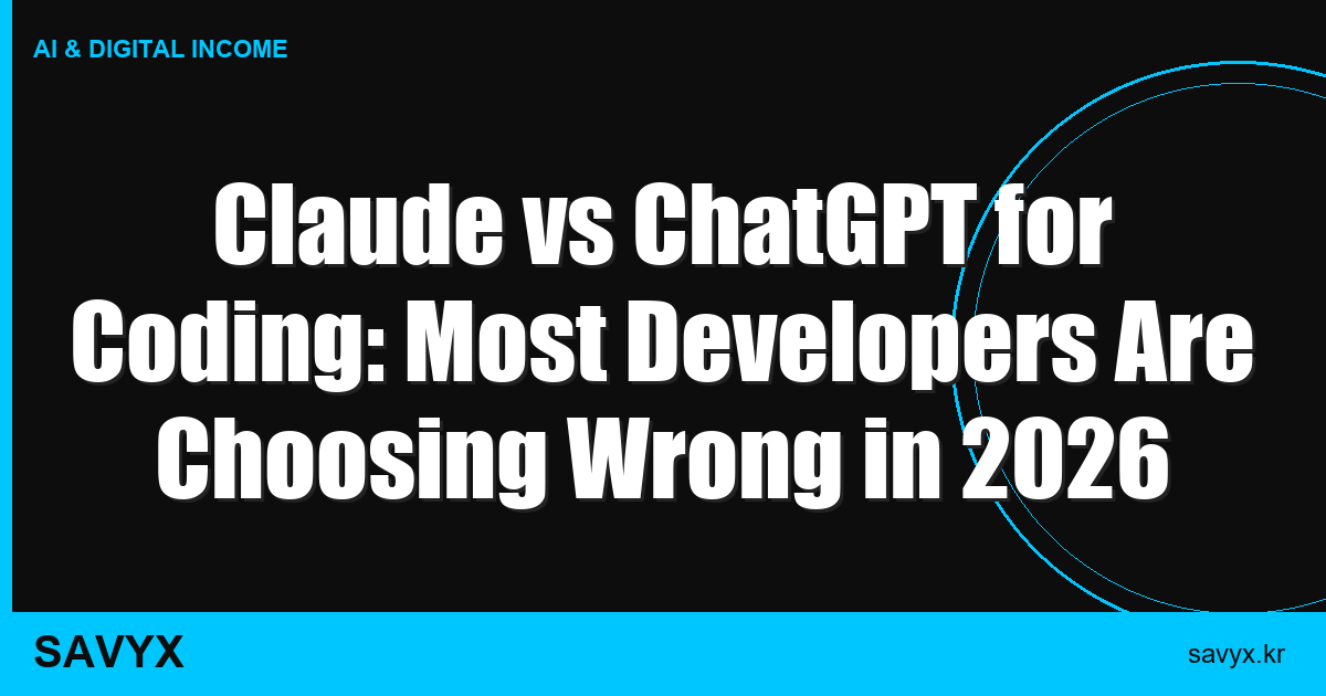 Claude vs ChatGPT for Coding: Most Developers Are Choosing Wrong in 2026